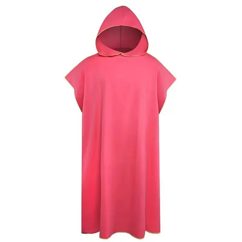 Surf Poncho Hooded Microfiber Beach & Swim Towel
