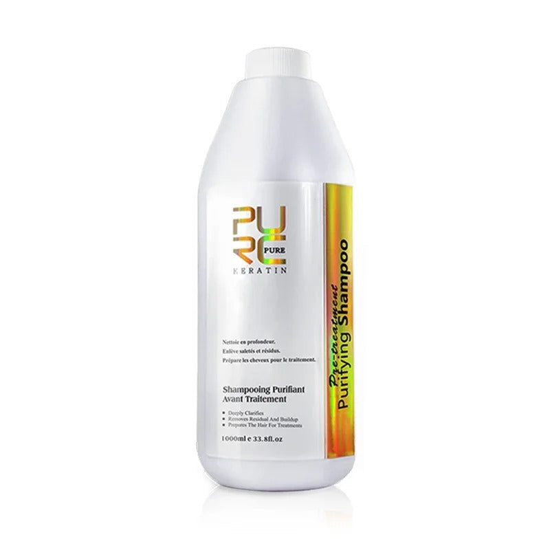 PURC Brazilian Keratin Hair Treatment for Deep Curly Hair – Professional Straightening & Smoothing Hair Care Product