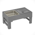 Adjustable Pet Feeding Bowl with Water Container for Dogs & Cats 🐶🐱