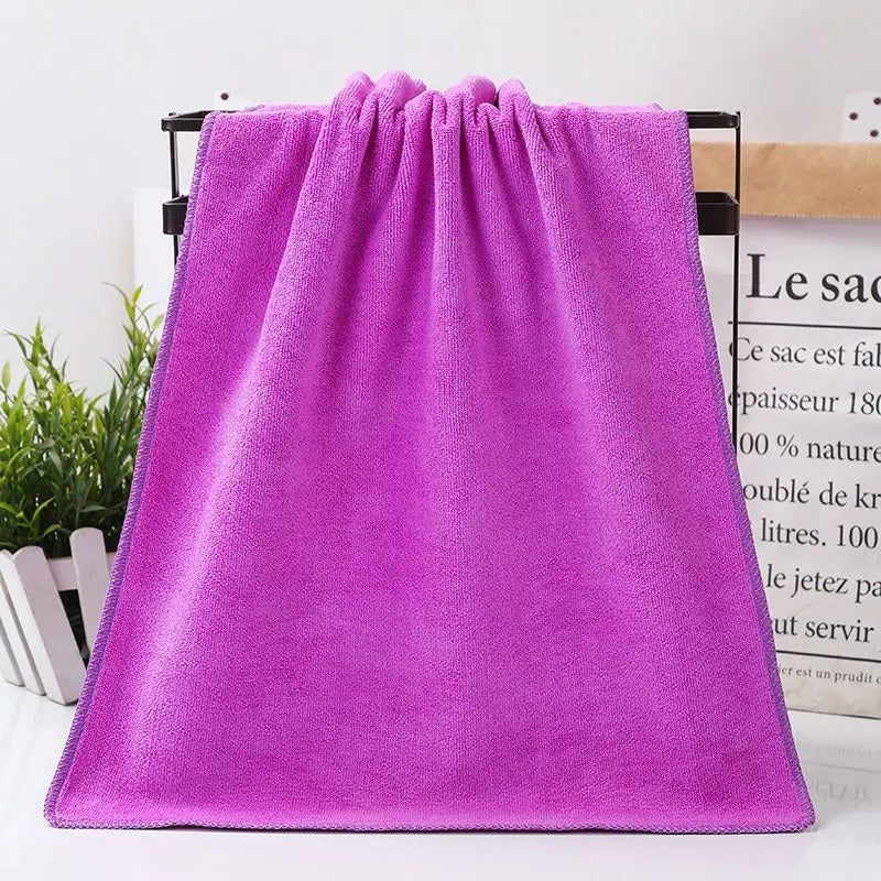 Super Large Microfiber Bath Towel – Ultra Absorbent, Quick-Dry, Soft & Multi-Purpose for Sports & Travel