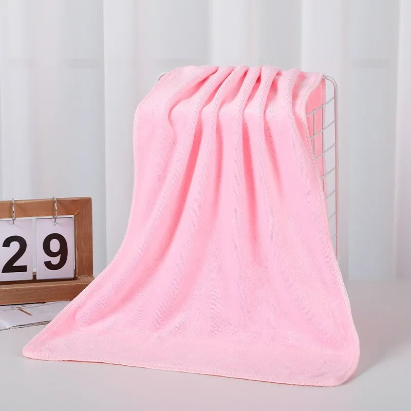 Super Large Microfiber Bath Towel – Ultra Absorbent, Quick-Dry, Soft & Multi-Purpose for Sports & Travel