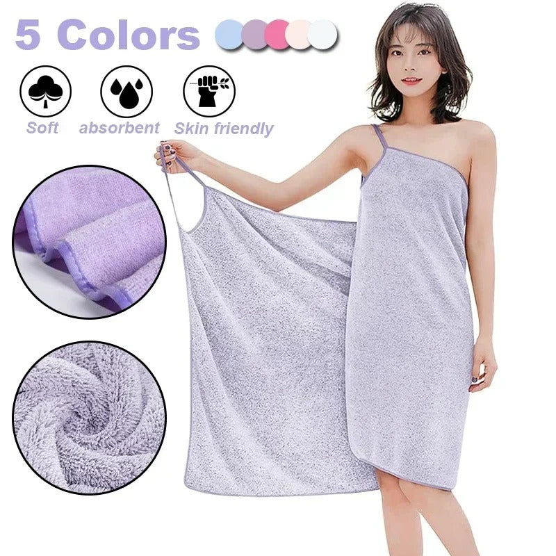 Soft Microfiber Spa & Beach Bath Towel for Women