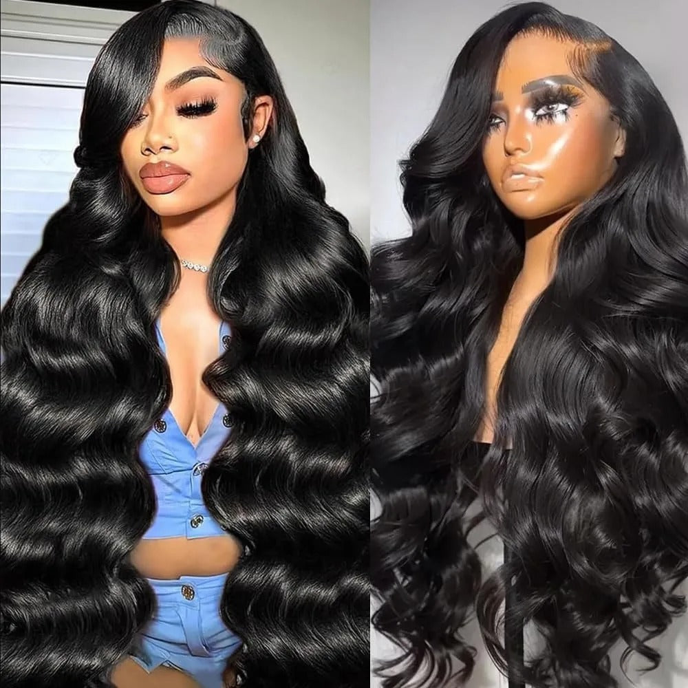 Body Wave HD Lace Front Human Hair Wig (13x4/13x6, Pre-Plucked, 30–40")