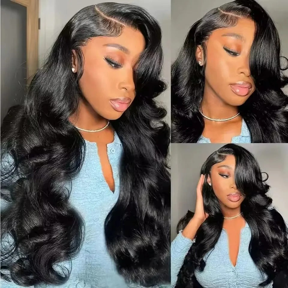 Body Wave HD Lace Front Human Hair Wig (13x4/13x6, Pre-Plucked, 30–40")