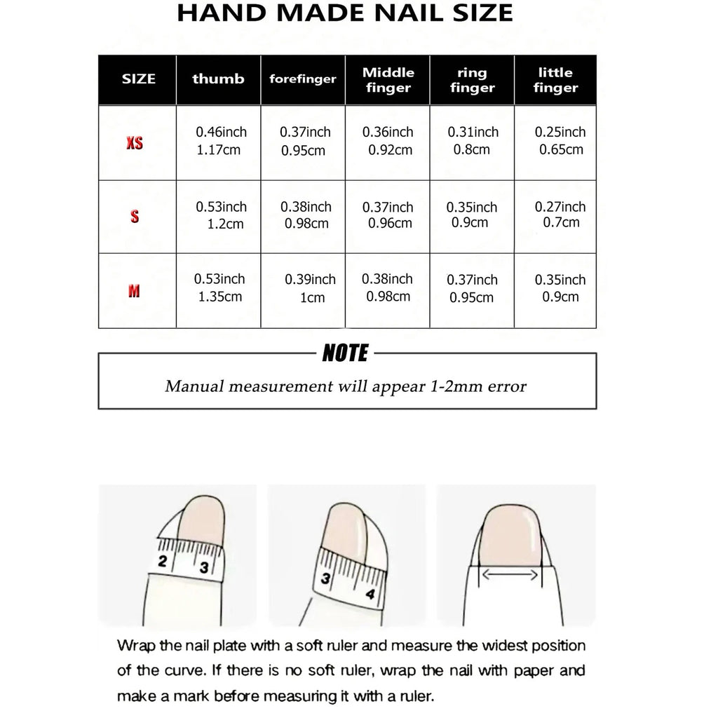 10Pcs Almond Press-On Nails with 3D Flower Design & French Tips