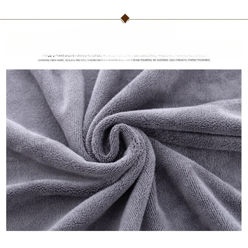 Microfiber Wearable Sauna Bath Towel – Thick, Highly Absorbent Spa Skirt/Bathrobe