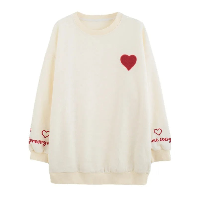 Japanese Embroidered Jacquard Sweatshirt (AW 2025, Thickened, Long Sleeve)