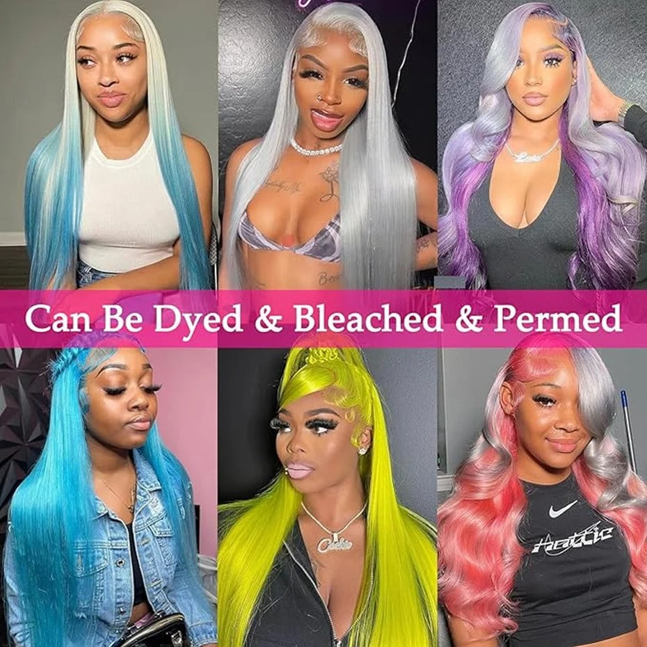 613 Blonde HD Lace Front Wig – Bone Straight Human Hair (13x4/13x6/360, 200–250% Density)