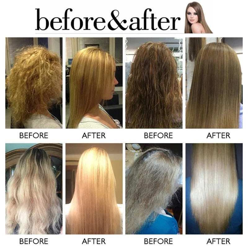 PURC Brazilian Keratin Hair Treatment for Deep Curly Hair – Professional Straightening & Smoothing Hair Care Product