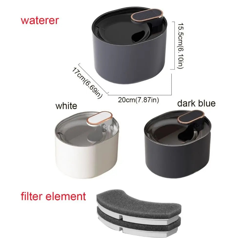 3L Automatic Cat Water Fountain – Large Capacity USB Sensor Pet Drinker