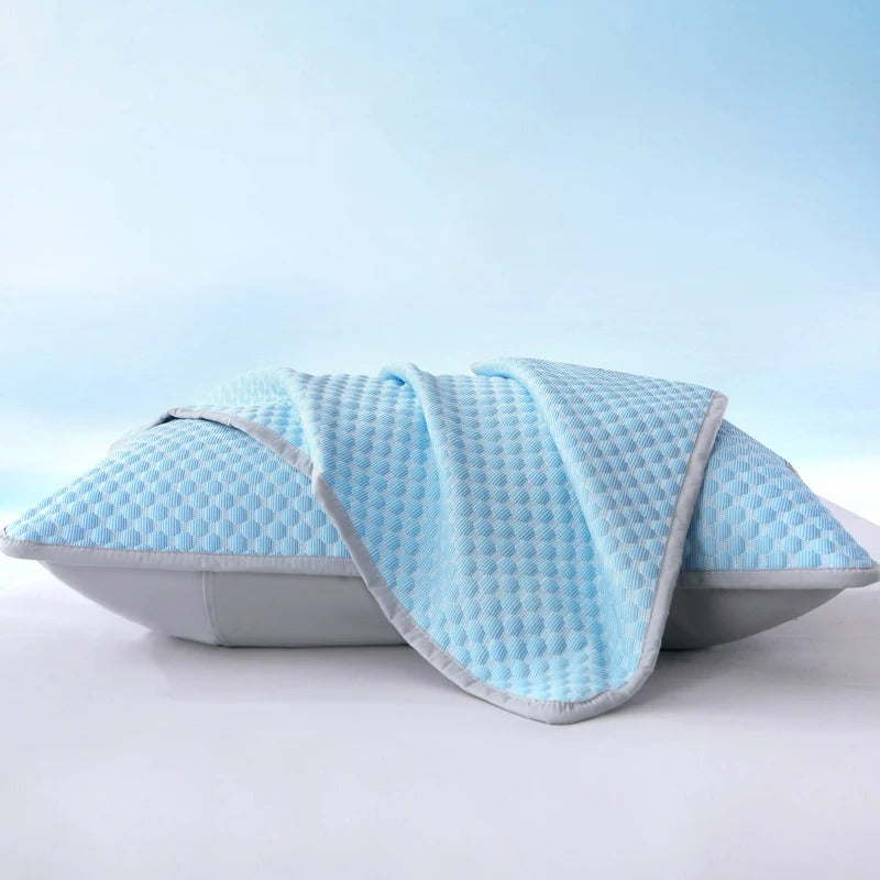 Summer Cool Bean Pillowcase 48x74cm – Breathable Cooling Pillow Cover (No Insert)