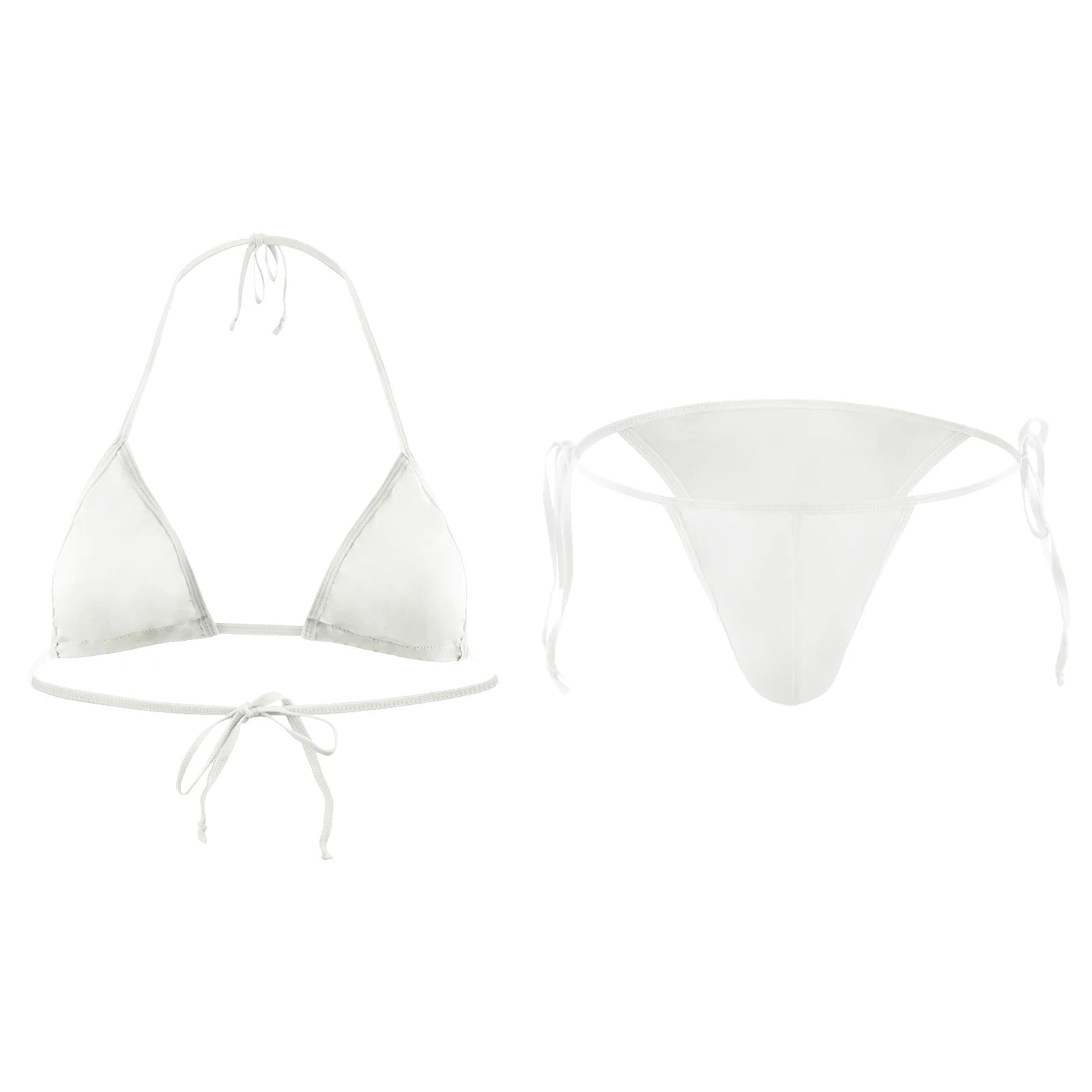Men’s BDSM Harness Lingerie Set (Crop Top & Briefs)
